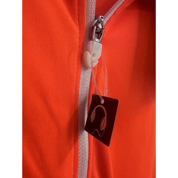 Slazenger Neon Orange Hydro Dri UPF 30 Golf Polo Women’s XL NWT - Picture 3 of 7